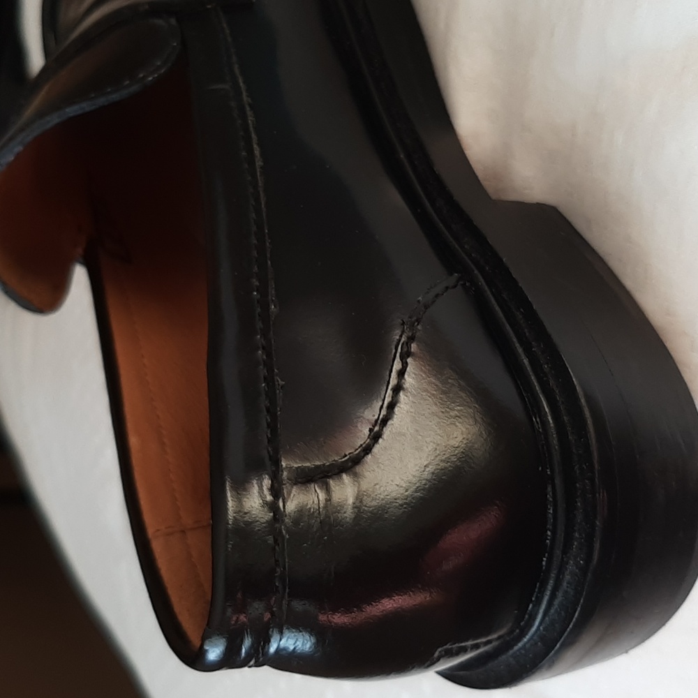 Madewell Black Leather Loafers - Picture 9 of 11